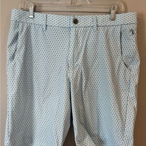 Johnnie-O Shorts 33 Blue Prep Formance Solid 9" Performance Golf Chino